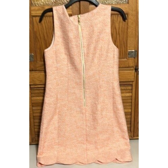 Southern Tide Sleeveless Peach Textured Dress Size 4 - Picture 3 of 8
